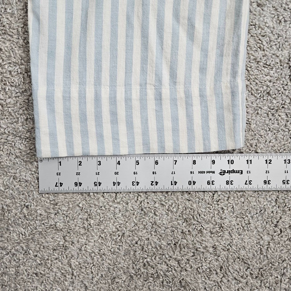 Madewell Tie-Waist Huston Pull-On Crop Pants Wide Leg Linen Blend Size S - Picture 6 of 13